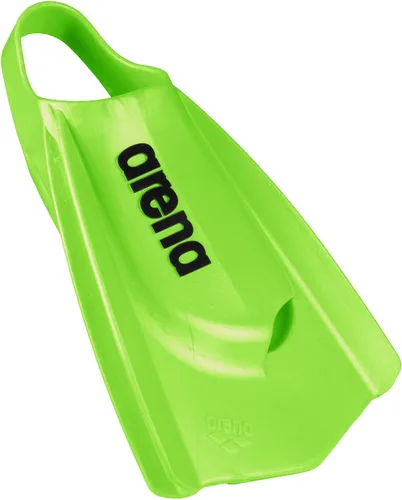 Vista 9 de Arena Aletas de Entrenamiento de Natación Powerfin Pro Unisex para Adultos Hombres y Mujeres Aletas de Silicona de Hoja Corta Izquierda-Derecha