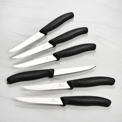 Vista 4 de Victorinox Swiss Classic - Juego de bloques de cuchillos giratorios de 14 piezas