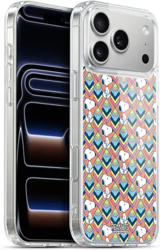 Vista 173 de Head Case Designs Snoopy Deco Dreams - Funda de gel suave con licencia oficial de Peanuts Blue Pattern compatible con Apple iPhone 7 Plus/iPhone 8