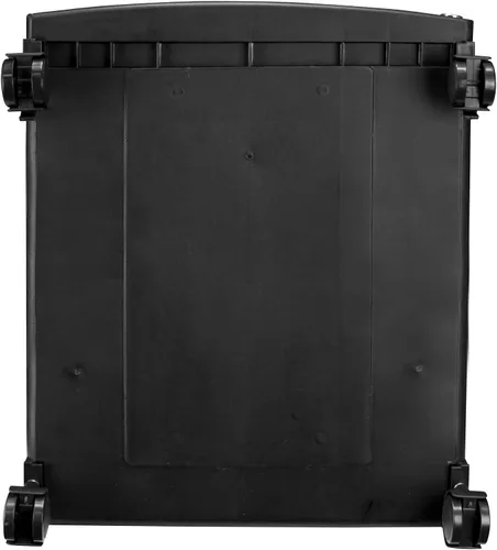 Vista 9 de Storex Archivador móvil de dos cajones, 2 cajones de archivo legal/tamaño carta, negro/azul, 14.75 x 18.25 x 26 pulgadas