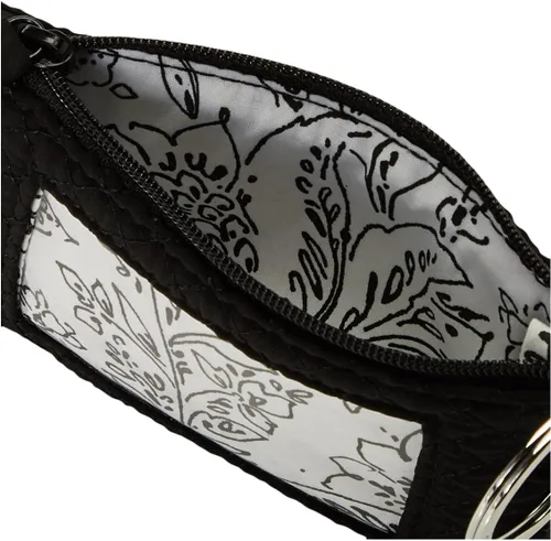 Vista 5 de Vera Bradley - Funda de microfibra con cremallera para mujer, negro, talla única