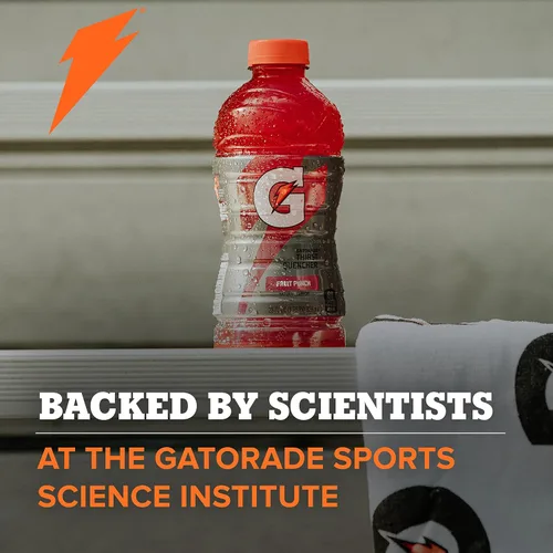 Vista 6 de Gatorade Frost Thirst Quencher, Arctic Blitz, botellas de 12 onzas (paquete de 24)