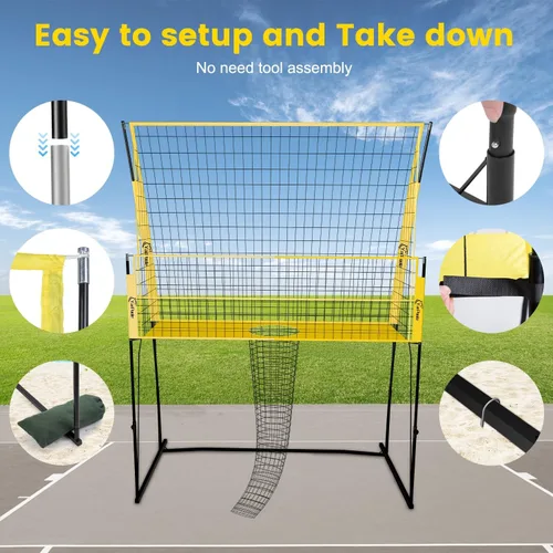 Vista 4 de Volleyball Training Net Equipment