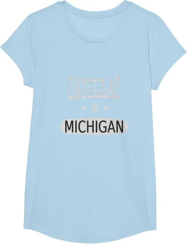 Vista 22 de Vintage Cadillac Michigan Camiseta
