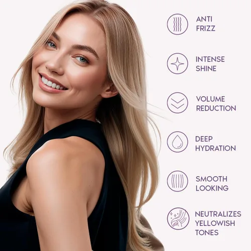 Vista 3 de I Belli Capelli Ravenna Kit - B-tox para cabello rubio + aceite reparador
