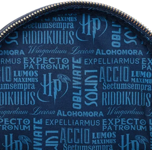 Vista 5 de Loungefly Harry Potter Expecto Patronus All Over Print Womens Double Strap Shoulder Bag Purse