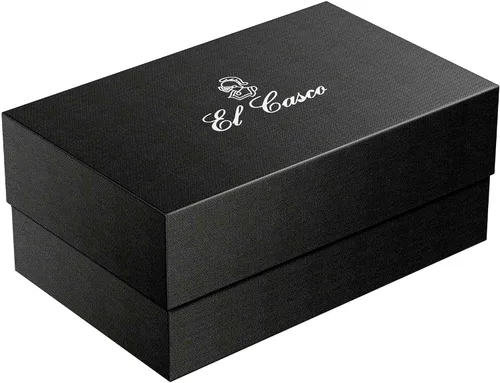 Vista 2 de El Casco Grapadora y perforadora 23K oro y negro SET-4LN