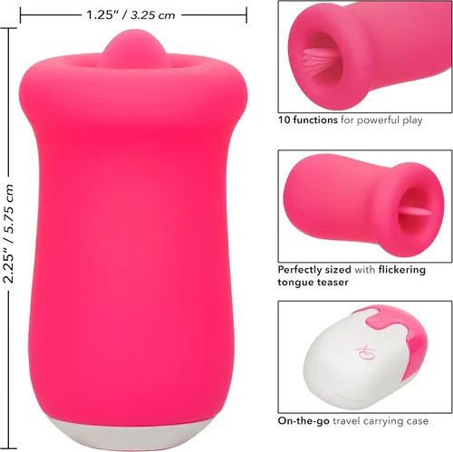 Vista 2 de CalExotics Masajeador Sugar Craze con estuche discreto - SE-0062-52-3