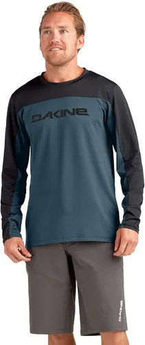 Vista 38 de Dakine Men's Thrillium Long Sleeve Bike Jersey – Breathable MTB Jersey Performance Fabric Equipo Aggy Negro
