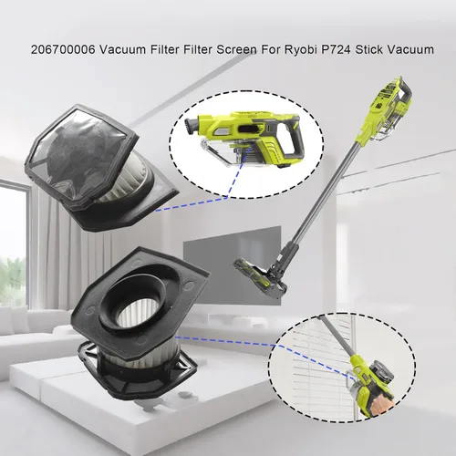 Vista 5 de 206700006 - Filtro de vacío para aspiradora Ryobi P724