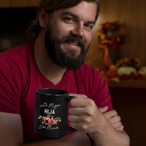 Vista 6 de Fantastic Gifts Taza La Mejor Hija Del Mundo, regalo para hija, taza de la mejor hija del mundo, regalo de cumpleaños, regalo para el día de la Madre