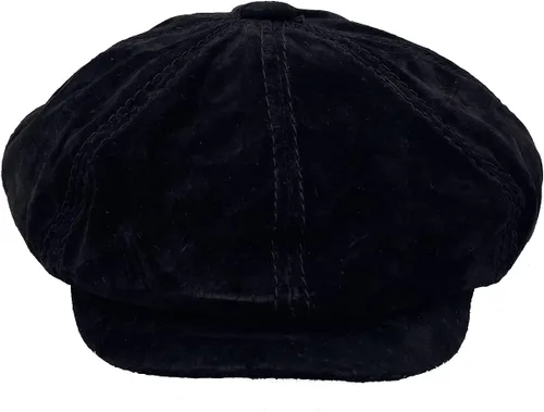 Vista 6 de Gorra plana de cuero Gatsby Ivy Golf Cabbie de 8 piezas para hombre