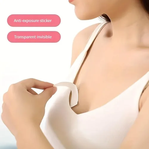 Vista 2 de Doble echó a un lado la cinta adhesiva echada a un lado de la moda de la cinta adhesiva de la manera de la cinta