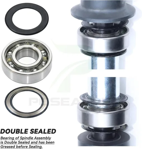 Vista 4 de El conjunto de husillo GY21099 previamente engrasado reemplaza a GY20867 GY20592 para tractores de césped 190C D170 E180 G110 LA150 LA175 S180 100