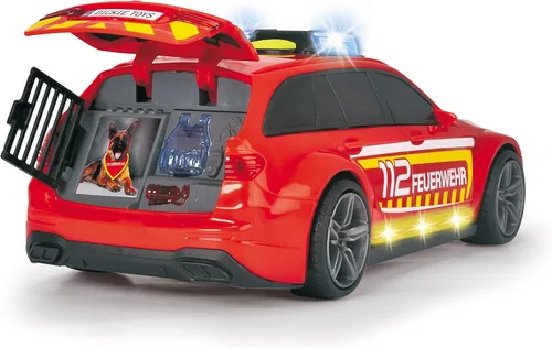 Vista 5 de Dickie Toys 203716018ONL Mercedes AMG E43 (11.8 in) - Camión de bomberos motorizado con luz y sonido - para niños a partir de 3 años, individual