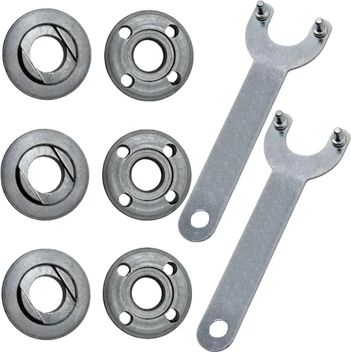 Vista 11 de Paquete de 6 tuercas de brida para amoladora angular N134467 5/8-11