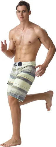 Vista 4 de Nonwe Pantalones cortos deportivos de secado rápido para hombre con forro