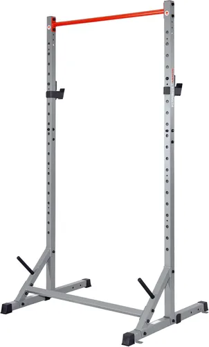 Vista 6 de Sunny Health & Fitness Multifunctional Strength Training Home Gym – Complete Workout Equipment with Training Attachments, Optional Squat Stand