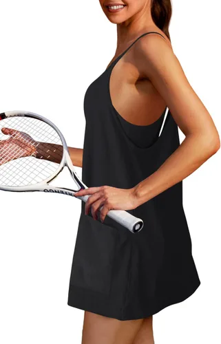 Vista 6 de ATHMILE Vestidos de verano para mujer, minivestido deportivo, deportivo, deportivo, deportivo, vestido corto para mujer, golf, tenis, ejercicio