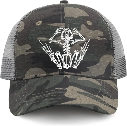 Vista 9 de Cap Bone Frog Baseball Caps, Vintage Baseball Caps for Men