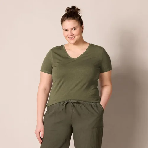 Vista 148 de Amazon Essentials Women's Regular-Fit Short-Sleeve Crewneck T-Shirt