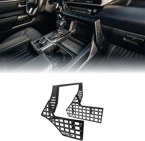 Vista 10 de Rago Fabrication Paneles de almacenamiento modulares de consola central para Toyota Tacoma 2ª generación 2005-2015 Fabricado en los Estados Unidos