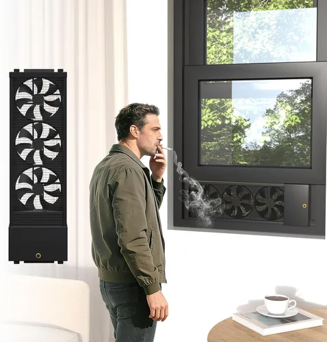 Vista 12 de Vertical Window Fan for Sliding Windows (75~80cm/29.5~31.5in)