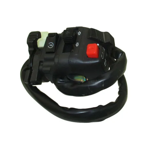Vista 4 de Conjunto de interruptor de control de mango de 12 cables de 5 funciones con palanca de estrangulador para cuatrimoto chino de 4 ruedas ATV 110cc