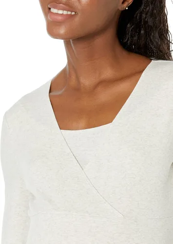 Vista 3 de Tienda Essentials Camiseta de maternidad con cuello en V para mujer