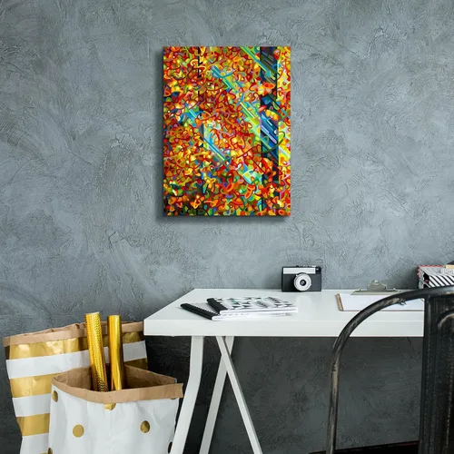 Vista 7 de Epic Graffiti 'Beaming' de Mandy Budan, arte de pared en lienzo, 12 x 16 pulgadas