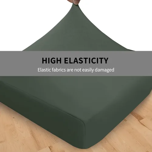 Vista 5 de Easy-Going Fundas de cojín de vellón para asiento de sofá, funda de cojín suave y elástica de muebles para niños, mascotas