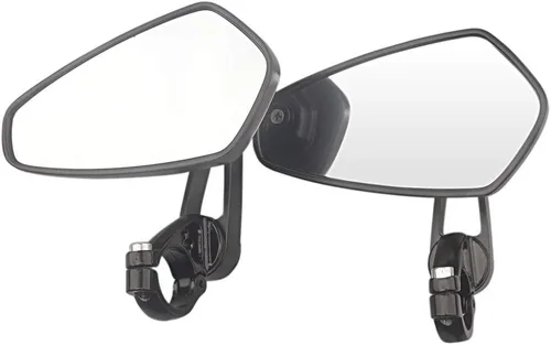 Vista 5 de Espejos traseros de extremo de barra de 7/8 de pulgada de 0.866 in, accesorios de motocicleta, scooters, retrovisor, retrovisor, espejos