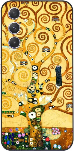 Vista 38 de Berkin Arts Funda de silicona compatible con Samsung Galaxy A52 5G 4G/A52S 5G con diseño antideslizante, color amarillo, romántico, Luv San