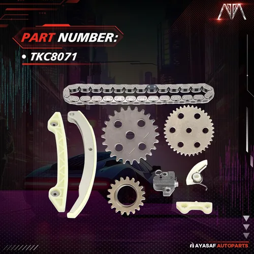Vista 3 de Kit de cadena de distribución del motor para Ford Focus 2004-2013 2.0L L4, para Mazda 3 2004-2013 2.0L L4