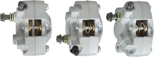Vista 4 de Silscvtt Pinzas de freno delanteras y traseras con pastillas de repuesto para ArcticCat 250 375 400 300 454 500 0402-010 0402-011
