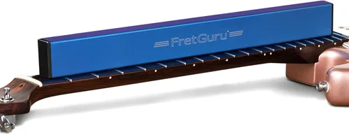 Vista 14 de FretGuru Haz de Lijado Nivelador de Trastes – (10" ~ 250mm) Archivo nivelador profesional para luthier de guitarra incluye papel de lija de 100