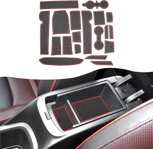 Vista 40 de SXCY Alfombrillas con ranura para puerta Toyota RAV4 2025 para Toyota RAV4 2019-2024 2025, accesorios para portavasos y portavasos 2024 2025 RAV4