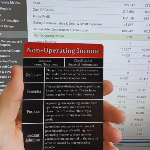 Vista 5 de Wall Street Merch Tarjetas didácticas de inversión: estados financieros maestros - Aprenda a analizar los balances, el flujo de efectivo