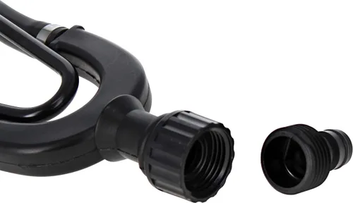 Vista 2 de Doble agua de alimentación de barco motor Flusher Rectangular Copa Orejeras con accesorios de manguera Kit de descarga - Descarga del motor fuera