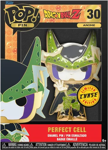 Vista 4 de Funko Pop! Pin Dragon Ball Z - Célula perfecta, oportunidad de persecución