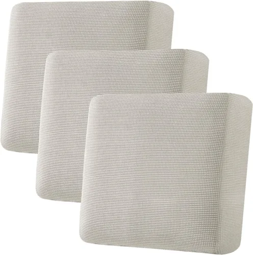 Vista 507 de H.VERSAILTEX Fundas de Cojín de Asiento Individuales Super Elásticas Fundas de Sofá Fundas de Cojín de Sofá Fundas Deslizables Juegos Tela de Sarga