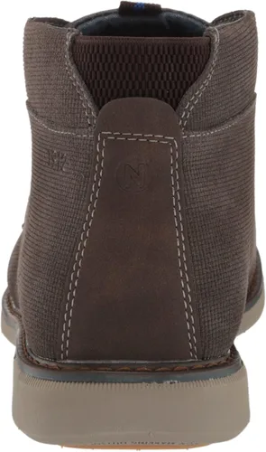 Vista 3 de Nunn Bush Otto - Botas Chukka de piel ligera y resistente al agua con puntera lisa para hombre