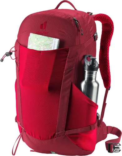 Vista 8 de Deuter Mochila Futura de 23 litros, mochila ligera para senderismo Cereza-masala