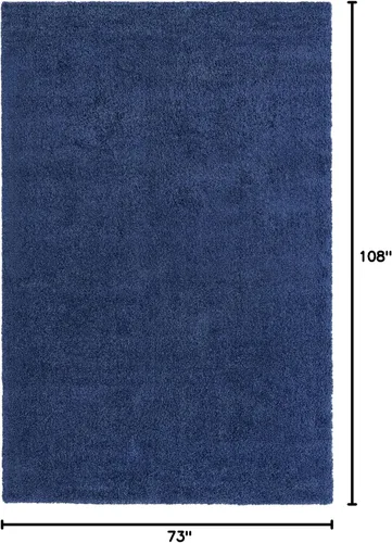 Vista 435 de Unique Loom Colección Solo - Alfombra de área Calabasas (3 pies 3 pulgadas x 5 pies 3 pulgadas, rectangular, rojo)