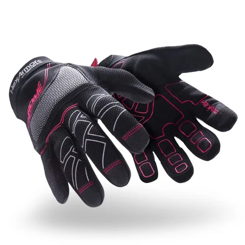 Vista 6 de HexArmor Chrome SLT® Series 4067 Leather Work Gloves, Large Resistente a los cortes, protección contra impactos 4067 Cuero Blanco y Naranja Impact