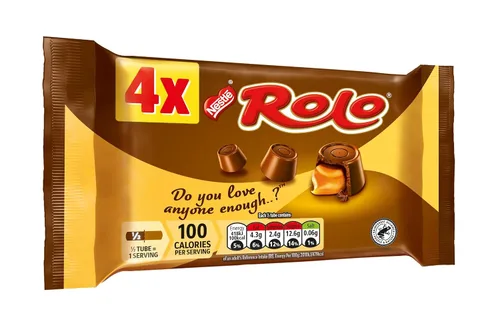 Vista 3 de Paquete múltiple de chocolate original Rolo importado del Reino Unido Inglaterra British ChocolateNestle Role, 5.87 oz