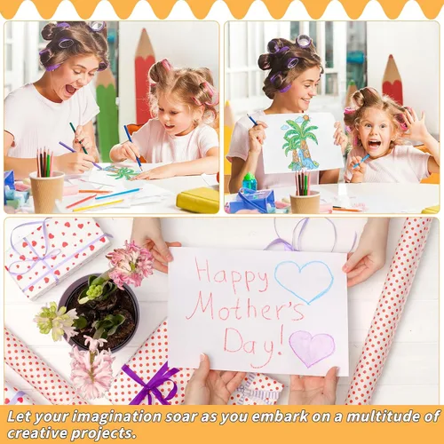 Vista 6 de 150 hojas de papel para acuarela a granel, papel de color blanco para estudiantes de pintura, adultos, artistas, dibujo - 65LB/180GSM papel de arte