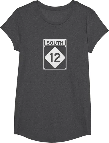 Vista 75 de Highway 12 South NC Outer Banks North Carolina Hwy - Camiseta, Negro, S