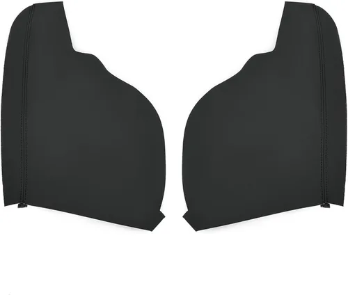Vista 4 de KUAFU Funda para reposabrazos de panel de puerta Compatible con tapicería de reposabrazos de puerta delantera Honda Odyssey 2011-2017 PVC negro - 2