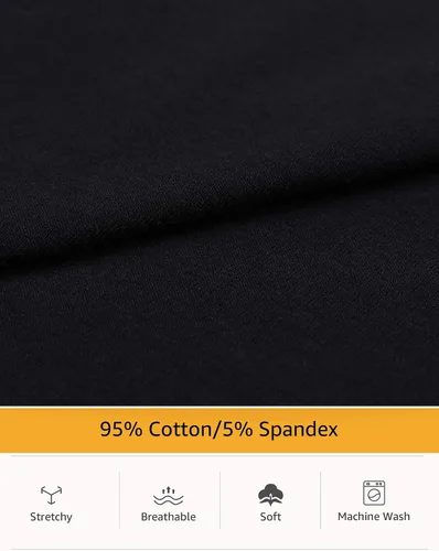 Vista 5 de INNERSY - Calzoncillos tipo Bóxer de algodón elástico para hombre, 7 unidades, para toda la semana
